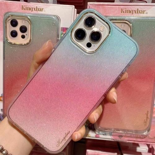 苹果iphone13幻彩手机壳13pro粉紫迷雾保护套13promax
