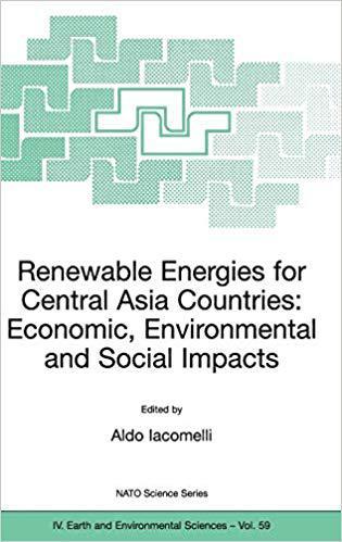 【预订】renewable energies for central asia countries: economic