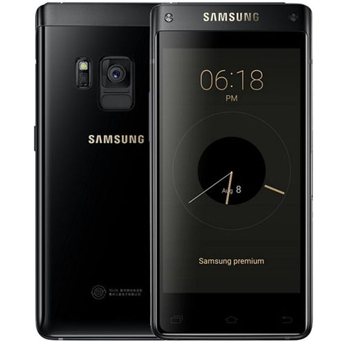 三星领世旗舰8 4gb 64gb 黑色(sm-g9298)翻盖智能商务