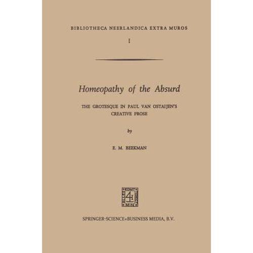 预订 homeopathy of the absurd: the grotesque in p.