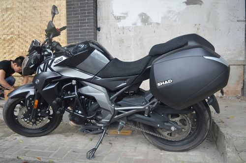 边侧春风支架尾摩托车三箱箱/夏箱o德箱nk400改装nk