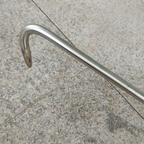 铁钩井盖货物冷藏车肉钩子不锈钢家用丁字拉筐单钩五金拖拽拉猪t