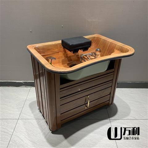 头道汤洗头盆多功能移动池理发店头疗按摩立式美发店美容院养发馆