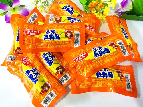 雨润玉米热狗肠32g*60根 玉米肠香肠 休闲零食 出游零食 脆皮肠