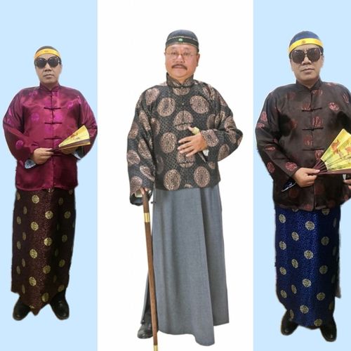 民国古装地主服装财主员外老爷马褂演出服掌柜管家唐装新郎装