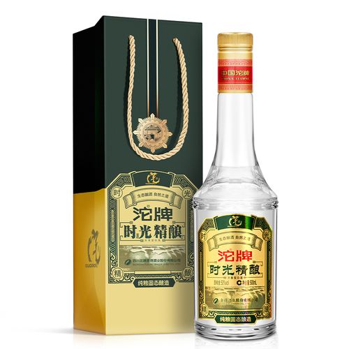 【官方旗舰店】沱牌酒时光精酿50度500ml光瓶浓香型六粮酿造白酒