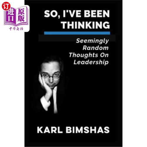 【中商海外直订】so, i"ve been thinking: seemingly random thought