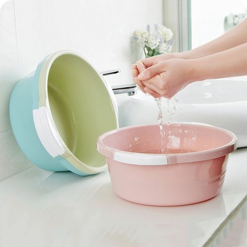 金铂喜大号塑料盆盆子儿童洗脸盆学生宿舍加厚脸盆家用小号洗衣服洗衣