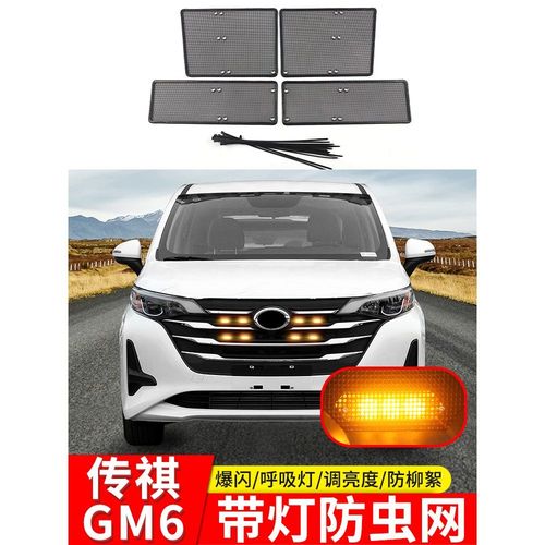 传祺gm6-汽车防虫网中网不锈钢进气格栅改装水箱防护网防虫前纱网