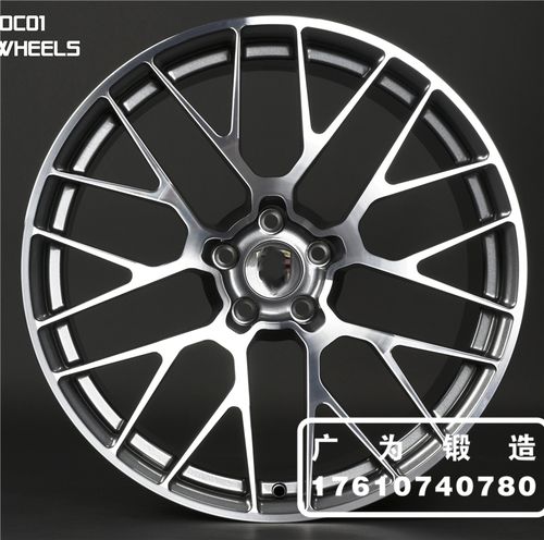 macan鸟巢原装款20寸定制锻造轮毂轮圈适用于保时捷玛卡a6a8q5q7