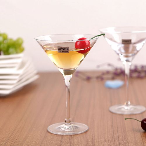 德国konner进口水晶香槟杯起泡酒杯马天尼酒杯鸡尾酒杯