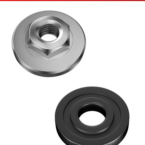 机压板 磨光机配件大全螺丝螺母通用切割机改装头万用z盖100型