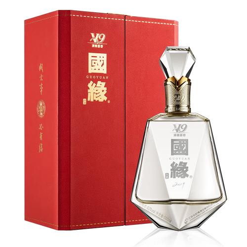 元入会开卡有礼】今世缘国缘v9清雅酱香型52度  珍藏赠礼佳品商务白酒