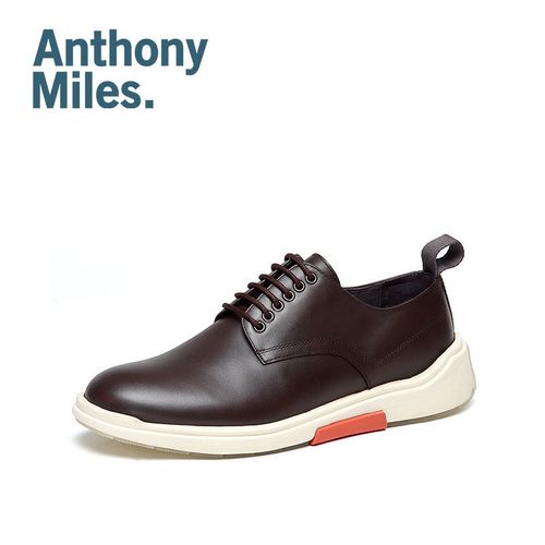 anthony miles男鞋秋季潮鞋韩版百搭板鞋男士休闲皮鞋英伦鞋子男