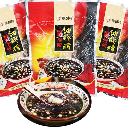 重庆涪陵特产小吃袁朝辉油醪糟1千克包邮月子糯米酒10小袋荷包装