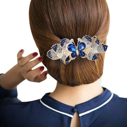 网夹女发夹发箍中老年水钻发卡女妈妈盘发夹子中老年妈妈款发夹后