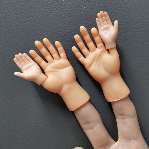 高端小五指套手手张开手掌迷你整蛊芭网红比小指逗t猫小玩具小奢