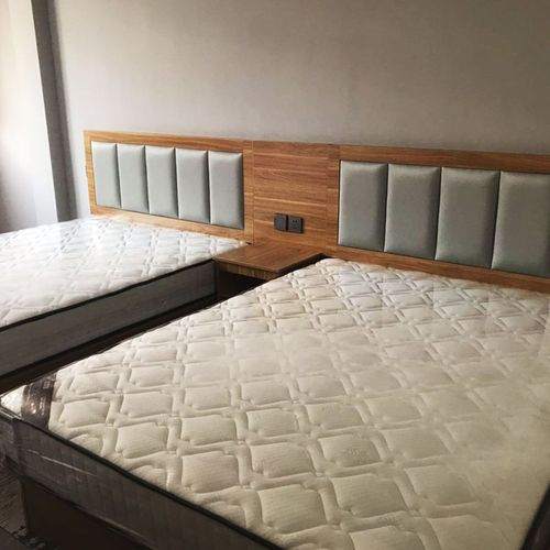 宾馆床定制宾馆家具标间全套酒店式公寓家具全套电视柜快捷酒店床【5