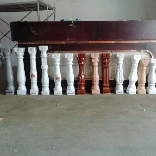 阳台陶瓷栏杆瓷柱罗马柱别墅立柱阳台扶手花瓶柱围墙护栏葫芦瓶