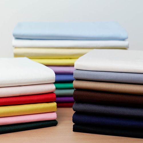 纯棉布料纯色平纹全棉白棉布衬衫衣服装面料零头布头清仓处理批发