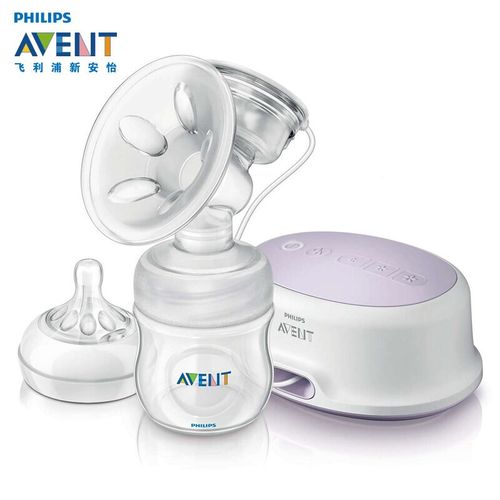 飞利浦新安怡吸奶器单边吸乳器便携电动挤奶器集奶器自带宽口径奶瓶