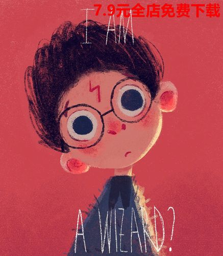 国外可爱q版卡通人物插画卡通人物手绘教程卡通线稿素材图