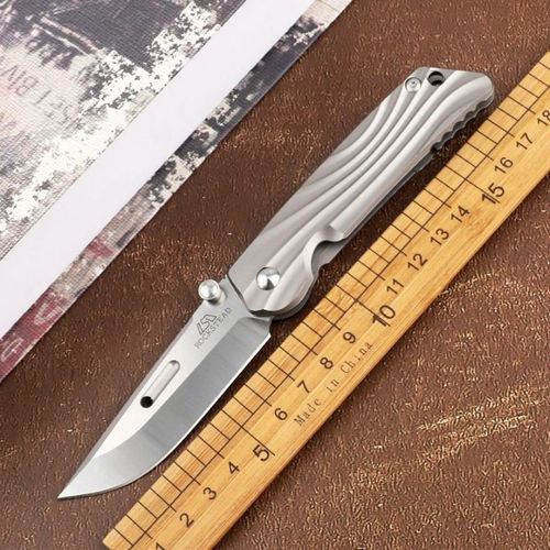 折叠刀钛合金锋利小刀高硬度户外刀迷你随身刀瑞士军刀野营水果刀