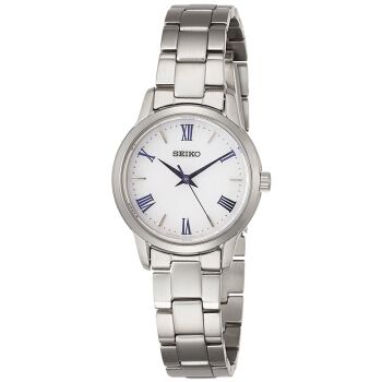 精工(seiko) 手表 光动能表简约商务休闲蓝宝石玻璃镜面 (男女对表