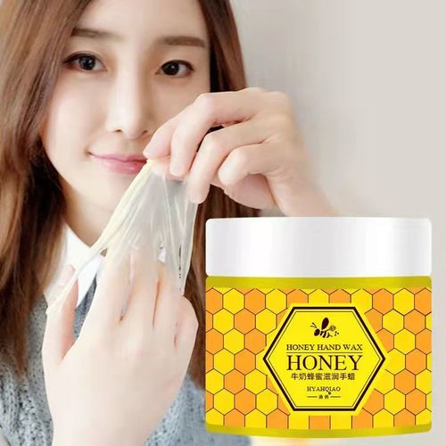 蜂蜜牛奶手腊膜手膜小蜜蜜蜡手蜡膜撕拉式嫩白正品美白补水手部