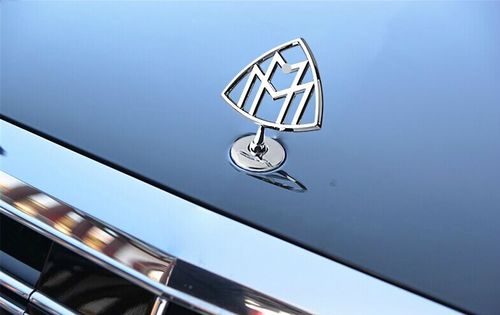 车标迈巴赫奔驰s400/s600立标 迈巴赫尾门车贴前后车标 侧标全套