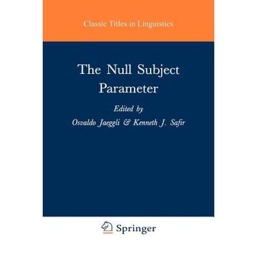 预订 the null subject parameter