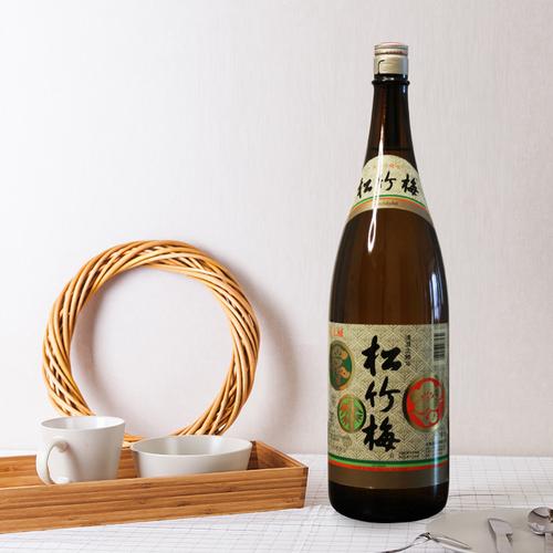合资日本清酒松竹梅清酒720ml/1800l宝酒造料理店纯米酿造