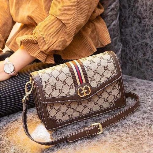 奢侈品大牌尚古驰正品酷奇cucci女包包2021新款小包斜