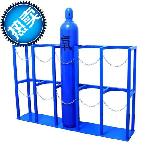 新款现货防爆乙r炔支架加厚气瓶固定装置氧气瓶架子40l气瓶放置架