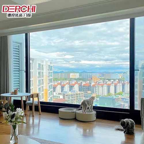 德技优品爱尔兰106断桥铝门窗封阳台中空落地玻璃窗户