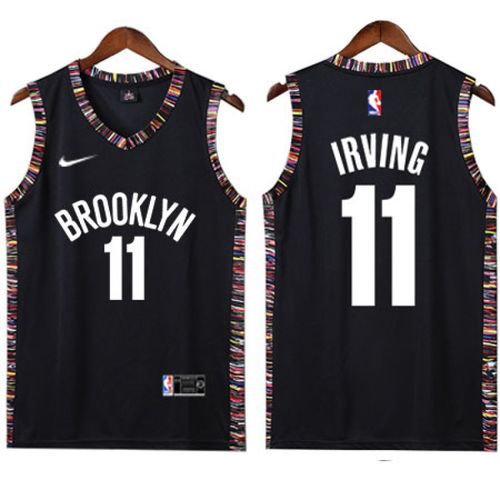 新泽西篮网队欧文11号球衣篮球服套装男女定制哈登热压杜兰特 篮网