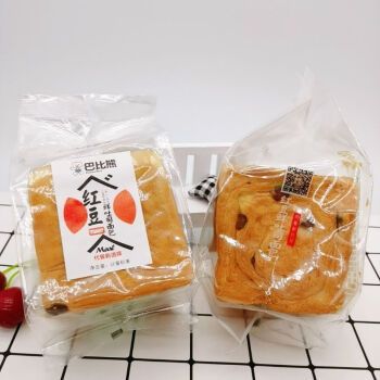 巴比熊提子红豆鲜吐司面包早餐学生软吐司餐包 红豆鲜吐司面包1斤
