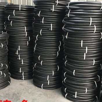 黑色光面夹布橡胶管4分6分1寸耐j高温耐热蒸汽管胶皮管高压水管