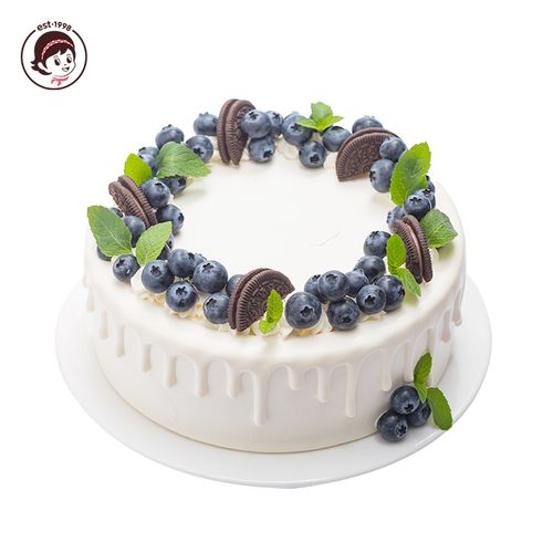 优d妞妞ins创意蓝莓奥利奥水果奶油生日蛋糕同城荆州荆门宜昌配送