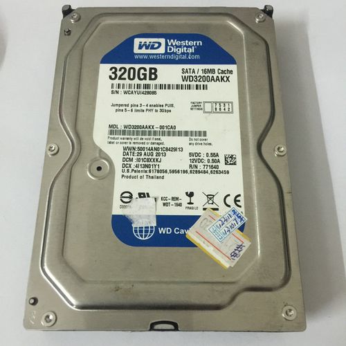 wd/西部数据 wd3200aajs 320g 台式机二手台式硬盘无坏道