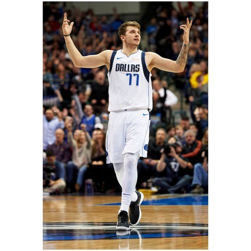 狼天影 卢卡东契奇海报墙贴墙纸东卧室贴纸学生宿舍房间自粘定制