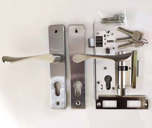 老门锁室钢式间手门家型u内体房用通门窗门合把锈配窄