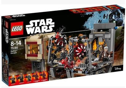 2017款乐高lego  75180星球大战拼装积木 逃离拉思塔触手怪