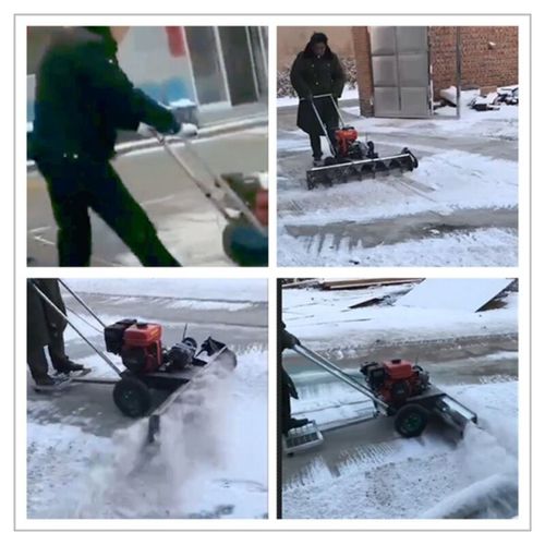 定制适用除雪机自走式小型手推式清雪机多功能扫雪机专用汽油自走
