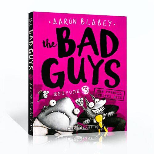 bad guys 大坏蛋/砍人先生第3集 aaron blabey 儿童黑白漫画故事电影