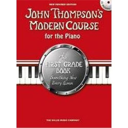预订john thompson"s modern course for the piano 1 & cd:revised