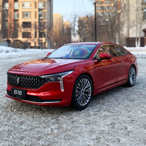 国产原厂全新第三代2020款奔腾b70轿车1:18合金仿真汽车模型收藏送礼