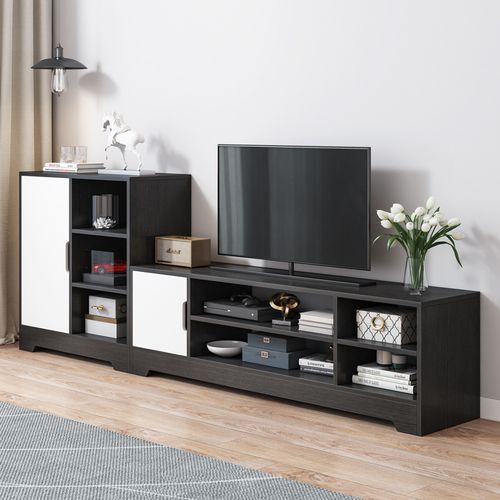 2021新款式流行电视柜现代简约高柜主卧室小户型边柜