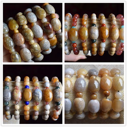 【福利秒杀】天然珊瑚玉手链8mm 彩色玉化珊瑚玉富甲天下手链手串