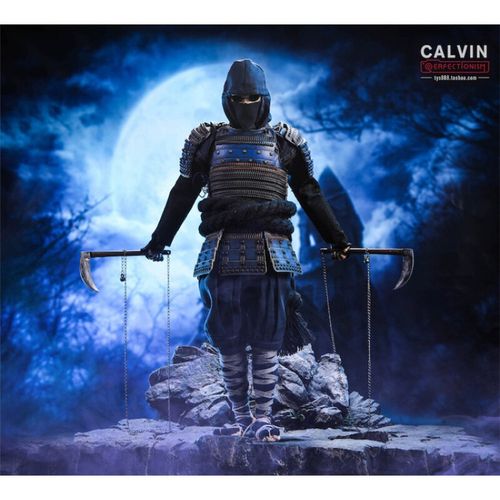 td-01 1/6 hell ninja 鬼忍 忍者武士 可动人偶 现货